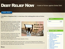 Tablet Screenshot of debtweek.org